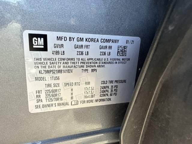 Used 2021 Chevrolet TrailBlazer LT w/ Convenience Package FWD image 29