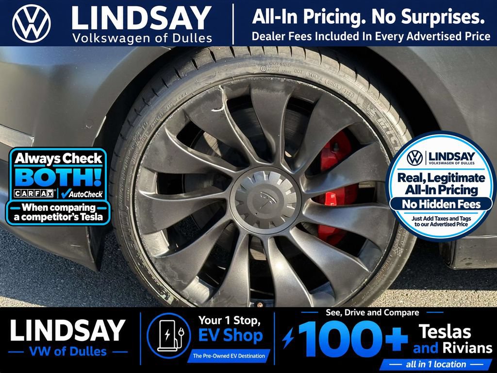 Used 2022 Tesla Model 3 Performance AWD/4WD image 8
