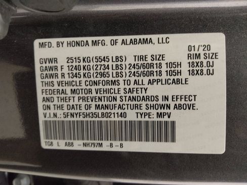 Used 2020 Honda Pilot EX image 33