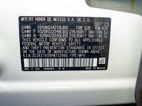 Certified 2023 Honda HR-V LX image 36
