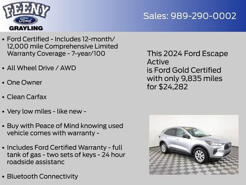 Used 2024 Ford Escape Active w/ Tech Pack #1 image 5