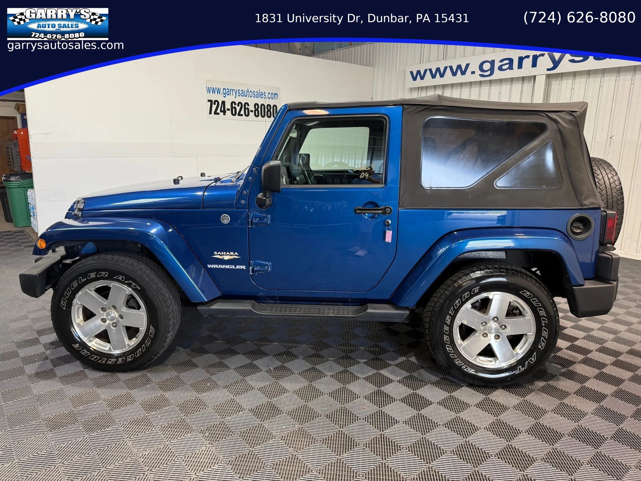 Used 2009 Jeep Wrangler Sahara w/ Trailer Tow Group AWD/4WD image 8