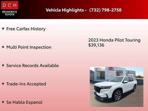 Used 2023 Honda Pilot Touring image 4