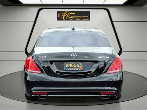 Used 2015 Mercedes-Benz S 63 AMG 4MATIC Sedan image 4