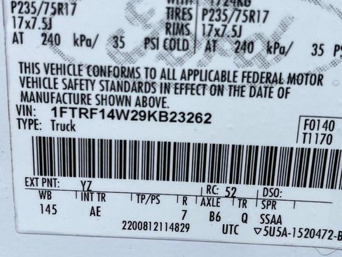 Used 2009 Ford F150 XL AWD/4WD image 11