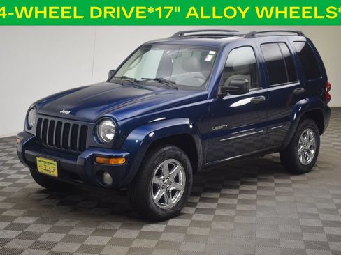 Used 2004 Jeep Liberty Limited w/ 17" Chrome Wheel & Tire Group AWD/4WD image 2