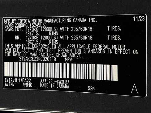Certified 2024 Lexus NX 350h AWD w/ Cold Area Package image 23