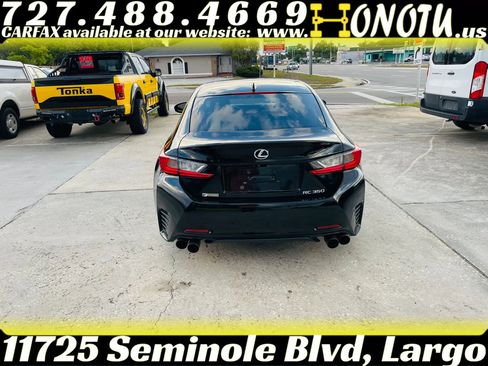 Used 2015 Lexus RC 350 w/ F Sport w/Summer Tires RWD image 8