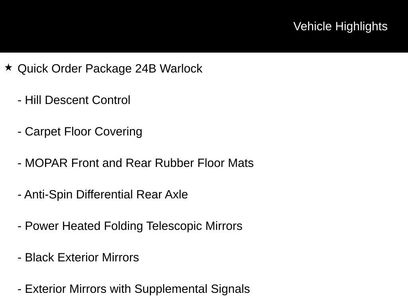 New 2027 RAM 2500 Warlock