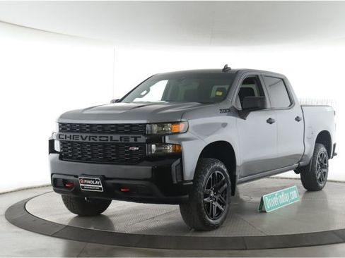 Used 2021 Chevrolet Silverado 1500 Custom Trail Boss w/ Safety Confidence Package AWD/4WD image 10