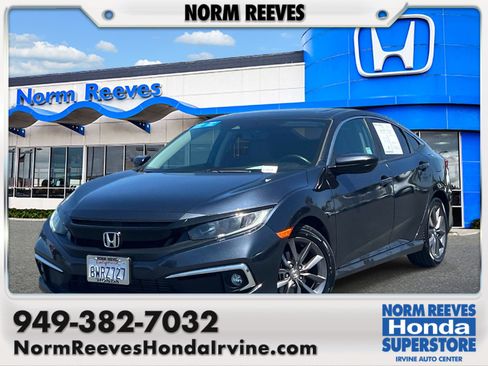 Certified 2021 Honda Civic EX-L image 1