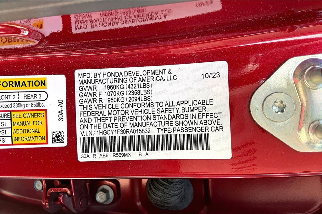 Used 2024 Honda Accord EX image 43