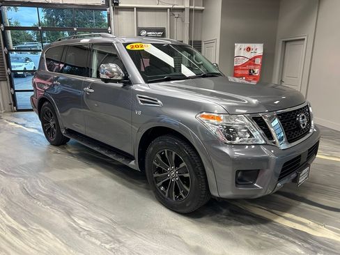 Used 2020 Nissan Armada Platinum w/ Captain's Chairs Package AWD/4WD image 30