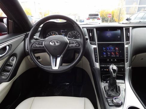 Used 2021 INFINITI Q50 Luxe w/ All Weather Package image 14