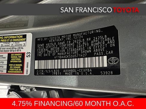 Certified 2025 Toyota Camry XSE w/ Premium Package FWD image 41
