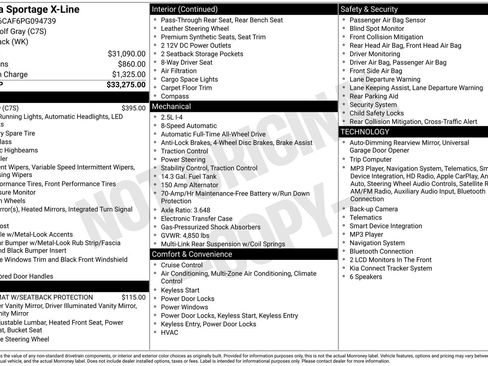 Certified 2023 Kia Sportage X-Line AWD/4WD image 17
