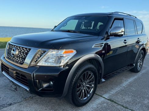 Used 2018 Nissan Armada Platinum w/ Captain Seat Package RWD image 1