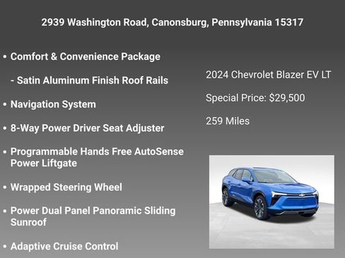 Certified 2024 Chevrolet Blazer EV LT image 22