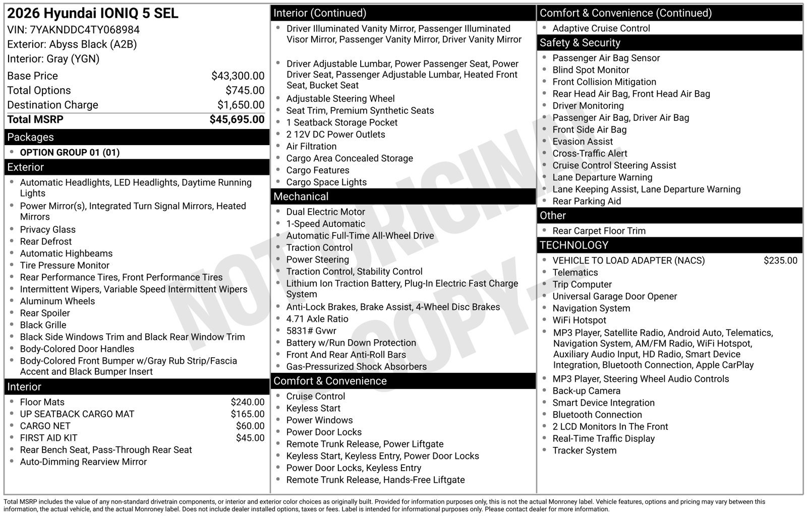 New 2026 Hyundai Ioniq 5 SEL AWD/4WD image 27