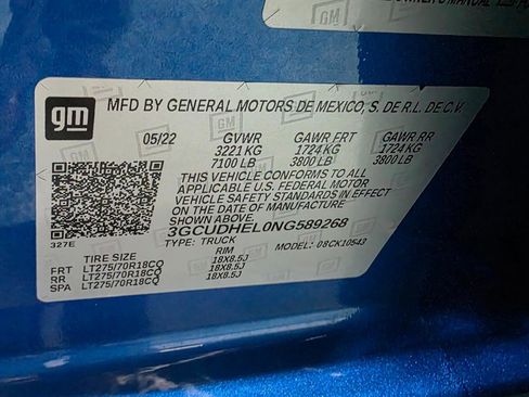 Used 2022 Chevrolet Silverado 1500 ZR2 w/ Technology Package image 45