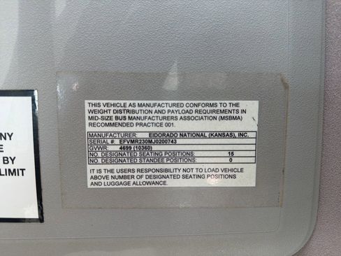 Used 2018 Ford Transit 350 156 DRW w/ Shuttle Bus Prep Package image 9