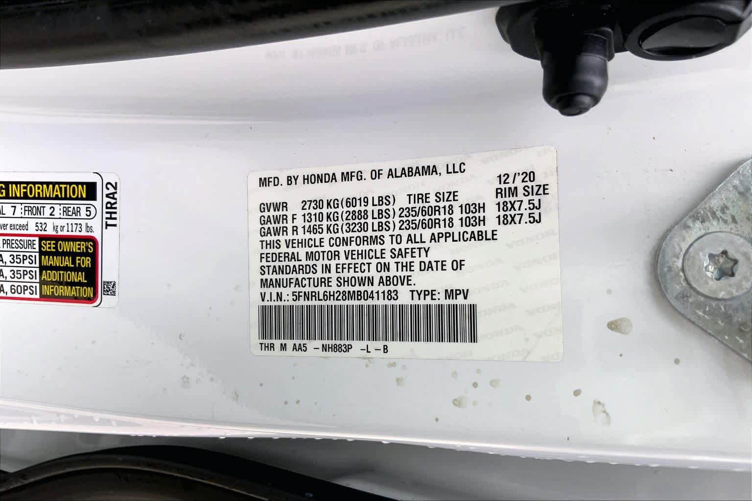 Used 2021 Honda Odyssey LX image 34