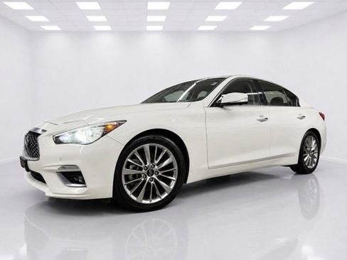 Used 2021 INFINITI Q50 Luxe RWD image 4