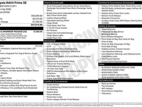 Used 2023 Toyota RAV4 SE w/ Weather & Moonroof Package image 7