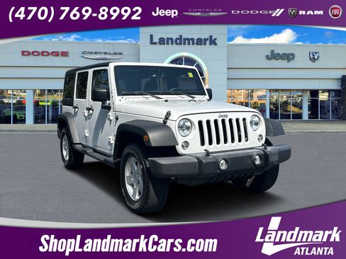 Used 2018 Jeep Wrangler Unlimited Sport S AWD/4WD image 1