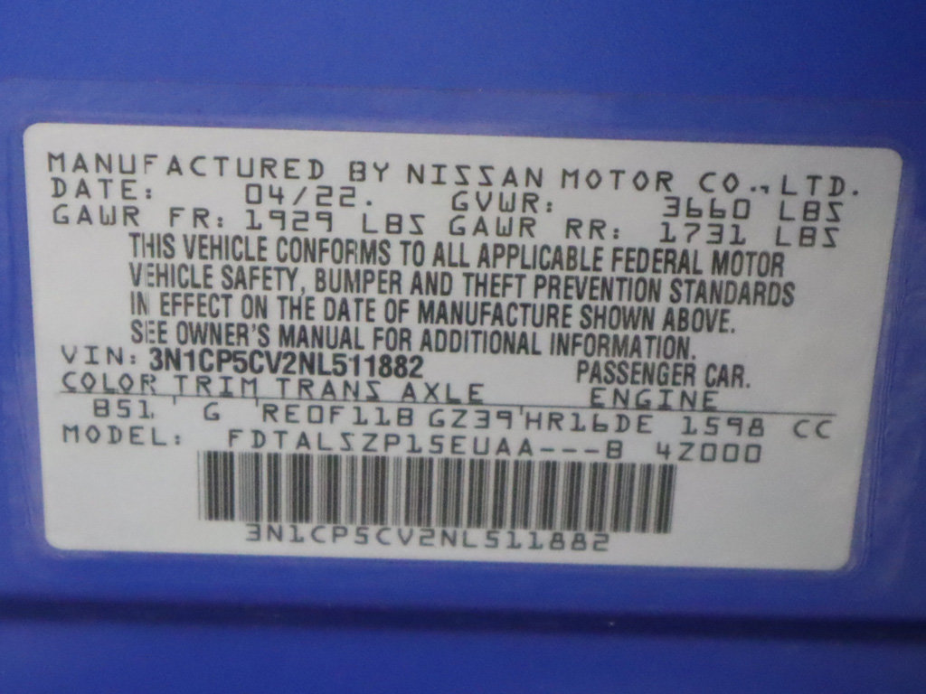 Used 2022 Nissan Kicks SV FWD image 45