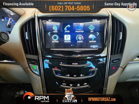 Used 2016 Cadillac ATS Luxury w/ Sun And Sound Package RWD image 16
