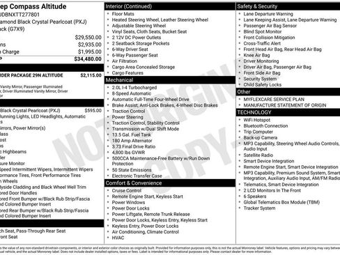 New 2026 Jeep Compass Latitude AWD/4WD image 8