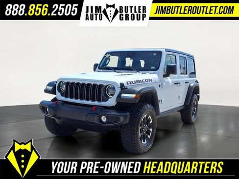 Used 2025 Jeep Wrangler Unlimited Rubicon AWD/4WD image 1
