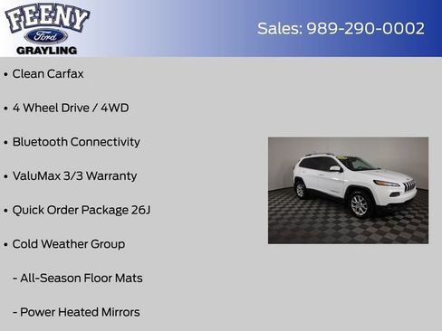 Used 2014 Jeep Cherokee Latitude w/ Cold Weather Group AWD/4WD image 4