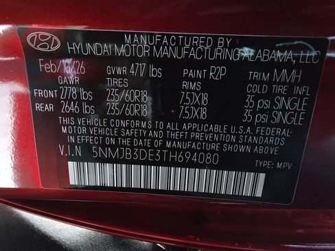 New 2026 Hyundai Tucson SEL FWD image 34