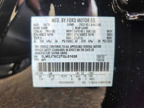 New 2026 Lincoln Aviator Reserve w/ Jet Appearance Package image 24