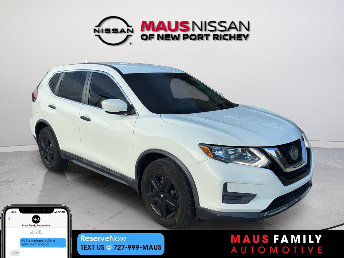 Certified 2020 Nissan Rogue S FWD image 1