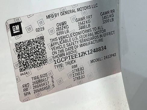 Used 2019 Chevrolet Colorado ZR2 AWD/4WD image 30