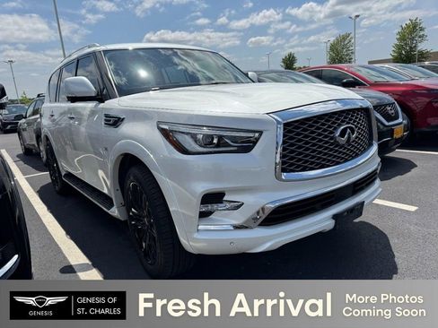 Used 2019 INFINITI QX80 Luxe w/ 22" Wheel Package AWD/4WD image 1