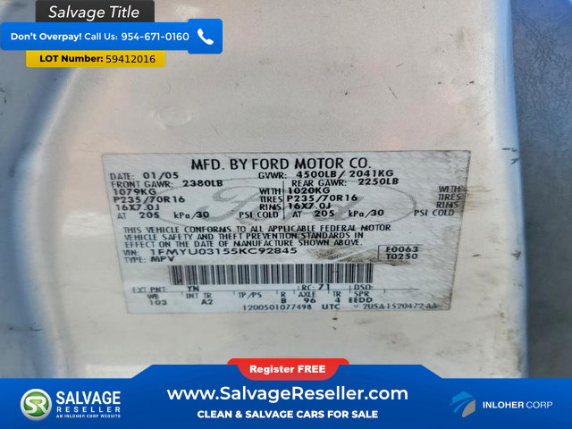Used 2005 Ford Escape XLT FWD image 16