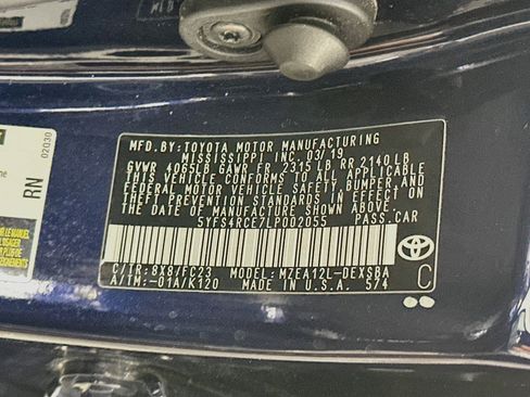 Used 2020 Toyota Corolla SE FWD image 12