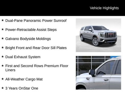 New 2026 GMC Yukon XL Denali w/ Sun & Power Step Package AWD/4WD image 16