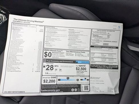 New 2026 BMW X1 xDrive28i w/ M Sport Package image 18