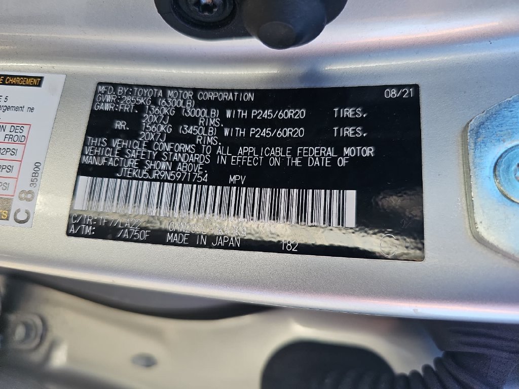 Used 2022 Toyota 4Runner Limited AWD/4WD image 42