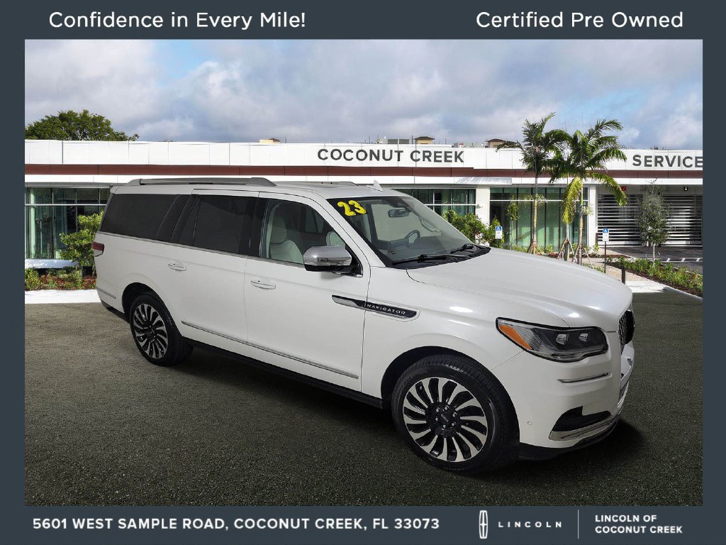 Certified 2023 Lincoln Navigator L Black Label AWD/4WD 360° Tour