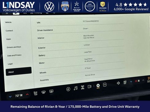 Used 2022 Rivian R1T Adventure image 23