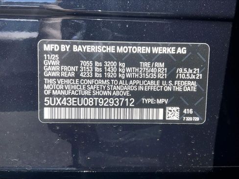New 2026 BMW X5 xDrive50e w/ M Sport Package AWD/4WD image 18