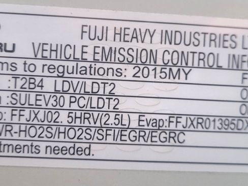 Used 2015 Subaru Outback 2.5i Premium image 36