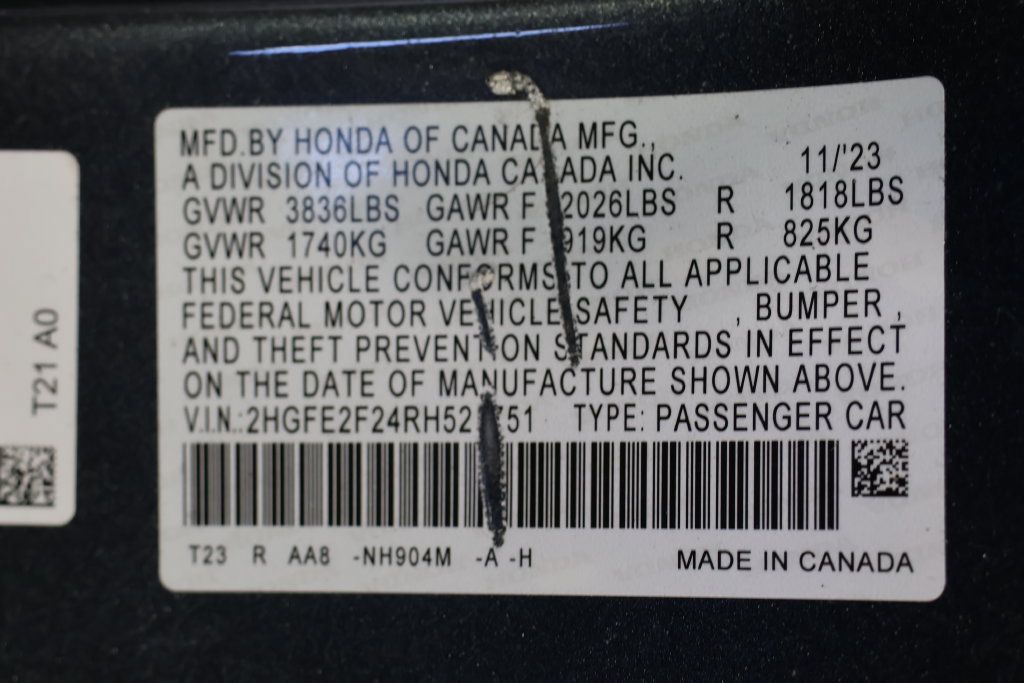 Used 2024 Honda Civic LX image 28