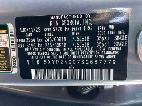 New 2025 Kia Telluride LX image 34